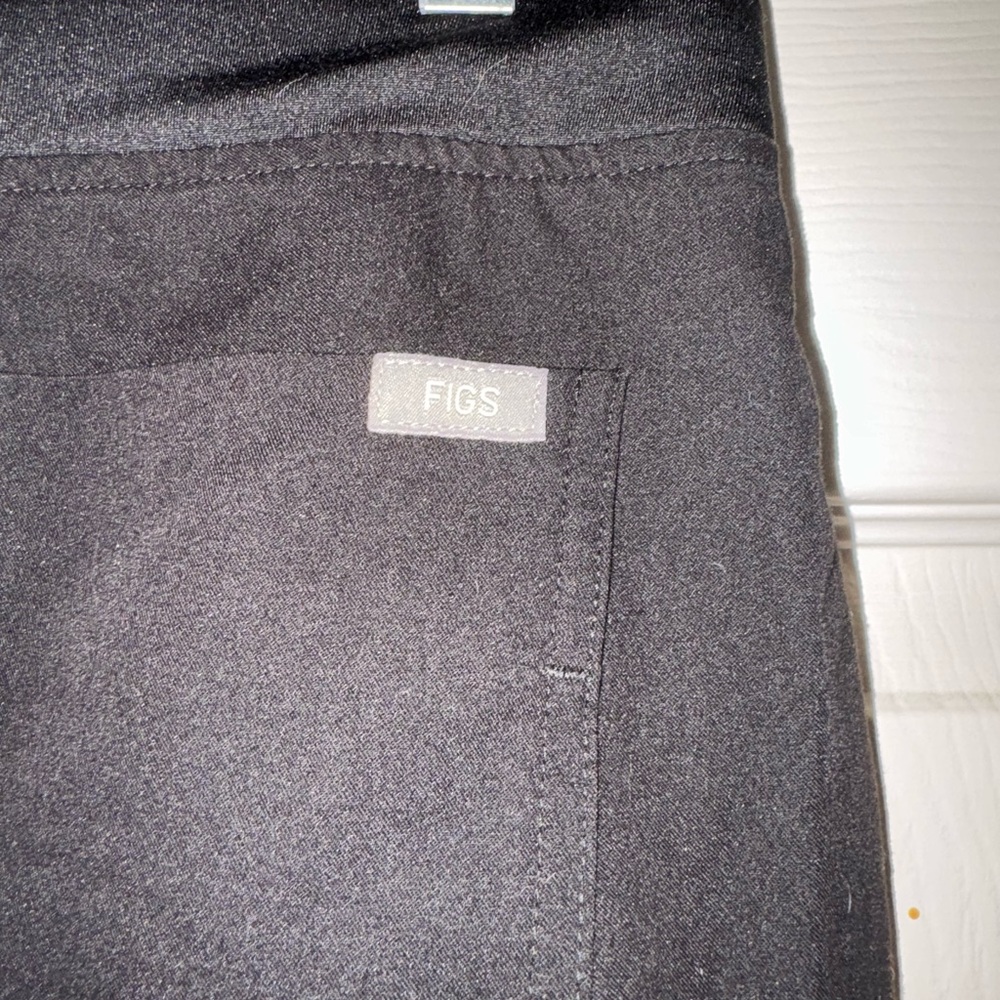 Figs Scrub Black Jogger Pants Sz S - Picture 5 of 9